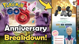 8TH ANNIVERSARY EVENT BREAKDOWN in Pokémon GO 2024