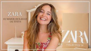 ZARA try on haul  SUMMER 2023 bestsellers  HOLIDAY OUTFITS