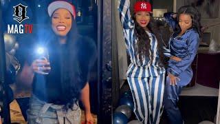 Yandy Smiths Baddie Friends Surprise Her With A 42nd B-Day Pajama Party 