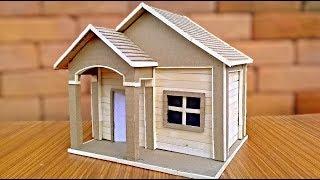 How to make Cardboard house easily