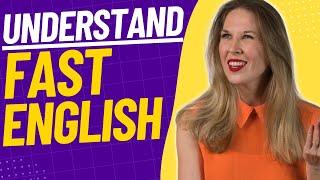 ONE HOUR ENGLISH LESSON TO UNDERSTAND FAST ENGLISH CONVERSATIONS ADVANCED LISTENING LESSON