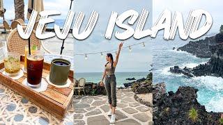 Korea Travel Vlog JEJU ISLAND vlog  aesthetic cafes seafood ramen night markets