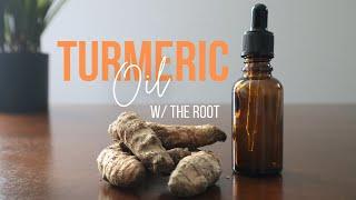 DIY Turmeric Oil to Even Skin Tone  How to Make Turmeric Oil for Dark Spots No Staining