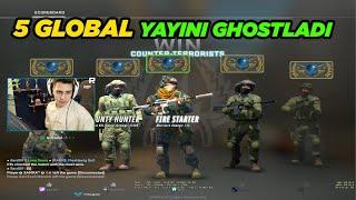 BERK EKİPLE 5 TANE GLOBALE KARŞI DUST2 OYNUYOR