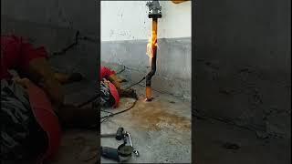 Existence gas natural gas pipeline welding process