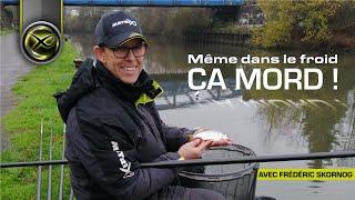 MÊME DANS LE FROID ÇA MORD Pêche de gardons en Hiver - avec Frédéric Skornog - Matrix Fishing 