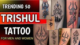 50 Trending TRISHUL TATTOO IDEAS FOR MEN AND WOMEN