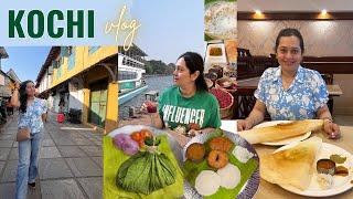 KOCHI vlog  Kerala Food Fort Kochi Tourist Places Lulu Mall Spices Vivanta Hotel Buffet Bfast