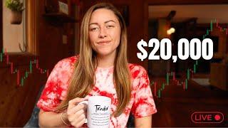 Watch Me Make $20000 Trading LIVE using this Simple Strategy.