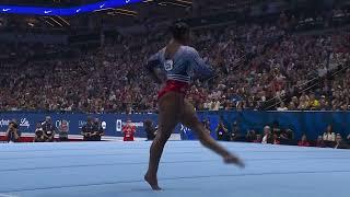 Its a Jordan Chiles party on floor  U.S. Olympic Gymnastics Trials