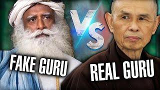 Sadhgurus FAKE Compassion Exposed by REAL Guru Thich Nhat Hanh