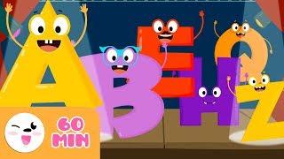 Learn the letters A to Z  THE ALPHABET  Compilation - Phonics For Kids