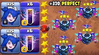 TH13 NEW ATTACK STRATEGY 15 BROOM WITCH + 6 BAT SPELLS  TH13 ATTACK STRATEGY  Broom Strategy