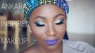 ANKARA INSPIRED MAKEUP TUTORIAL - #9  THATIGBOCHICK