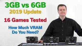 GTX 1060 3GB vs 6GB — 2019 Update — How Much VRAM Do You Need?