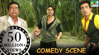 Dogs Fighting With Prakash Raj & Sonu Sood- Comedy Scenes  Entertainment  Hindi Film