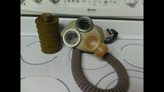 My review of the Chinese type 64A gas mask previously owned by FirebirdJP