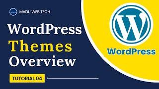 WordPress Dashboard Overview & Theme Installation Guide  Live & Manual Methods Tutorial 4