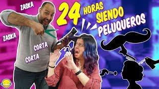 24 Horas Siendo Peluqueros  All Day hairdressers  Momentos Divertidos