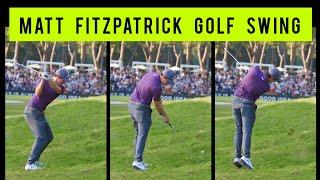 Matt Fitzpatrick Golf Swing - Slow Motion