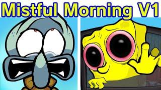 Friday Night Funkin VS Mistful Crimson Morning V1 Update Squidward Spongebob Patrick FNF Mod