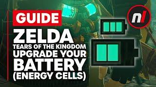 How to Upgrade Your Battery Energy Cells in Zelda Tears of the Kingdom