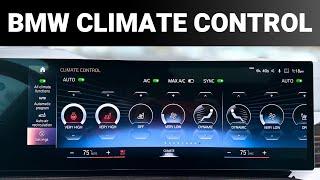 BMW Climate Control 101 - Everything YOU NEED TO KNOW iDrive 8 - 2023