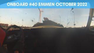Onboard #40 Gerard de Witte - Blue Oyster Trophy Unlimited Bangers Speedway Emmen 22-10-2022