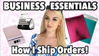 Online Business Essentials + How To Ship Orders CHEAPEST WAY