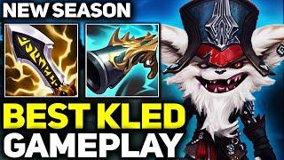 RANK 1 BEST KLED IN NEW SEASON AMAZING GAMEPLAY  League of Legends