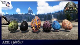 All Fjordur Egg Locations & How To Get To Them  ARK Survival Evolved #114