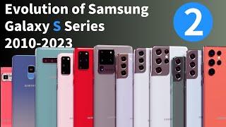 Evolution of Samsung S Series 2010-2023Updated