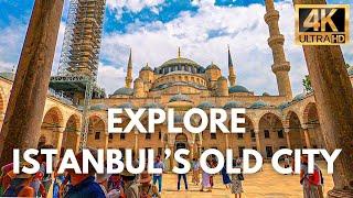 Istanbul Turkey Old City Exploring Sultanahmet District 4K UHD Walking Tour  JUNE 2024