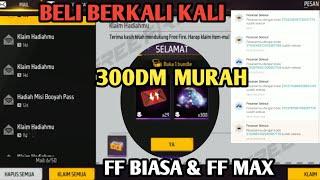 CARA TOP UP FF DI SHOPEE 300DM MURAH FREE FIRE BIASA DAN FREE FIRE MAX