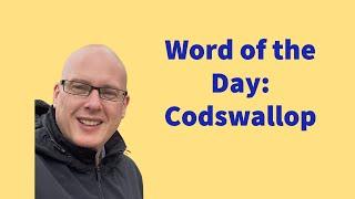 Word of the Day  Codswallop