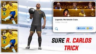 LEGEND Black Ball Trick in LEGENDS - Worldwide Clubs Box Draw  Pes 2021 Mobile