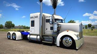 “Diesel Freak” W900 - Big Lope - American Truck Simulator - ATS 4K - Featherlite Race Trailer