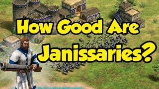 How Good Are Janissaries? AoE2