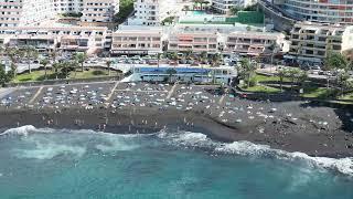 Best 3 beaches of Tenerife Island  Playa de Las Teresitas Playa de la Arena Playa Abama 4K Drone