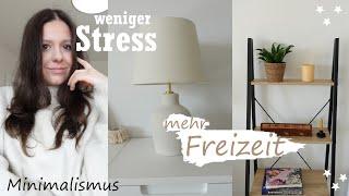 WENIGER Stress mehr FREIZEIT - So erkennst du Zeitfresser  Minimalismus