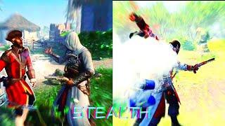 Assassins VS TemplarsEdward Kenway VS Shay Cormac