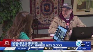 Syracuse man reunites Karls Klocks customers with family heirlooms years later