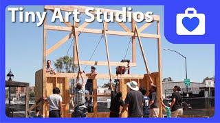 San Diego Teens Help Build Studios For Thriving Art Community