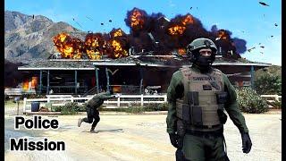 Police Trevors Search And Destroy Mission - GTA 5 Mission Remastered
