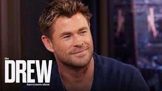 Chris Hemsworth Says Elsa Pataky Showed Up on Motorcycle on 1st Date  The Drew Barrymore Show