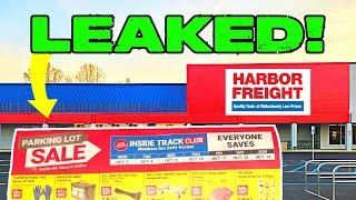 Harbor Freight October Parking Lot Sale 2024