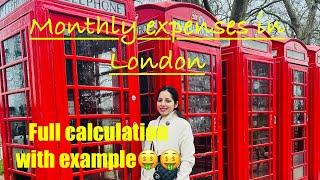 Monthly cost of living in the UK 2024Monthly expenses in LondonPriya Mahajan