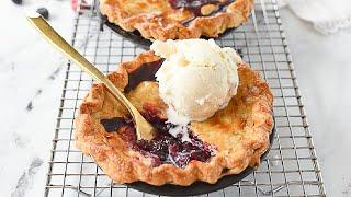 Triple Berry Pie   Razzleberry Pie for Two Small Batch Pie