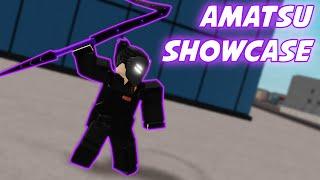 AMATSU SHOWCASE  NEW META WEAPON?  Ro-Ghoul ALPHA  ROBLOX