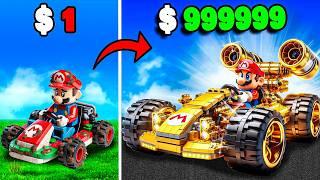 $1 to $1000000 Lego Mario Karts in GTA 5 RP